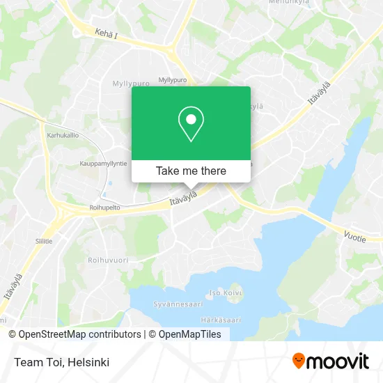 Team Toi map