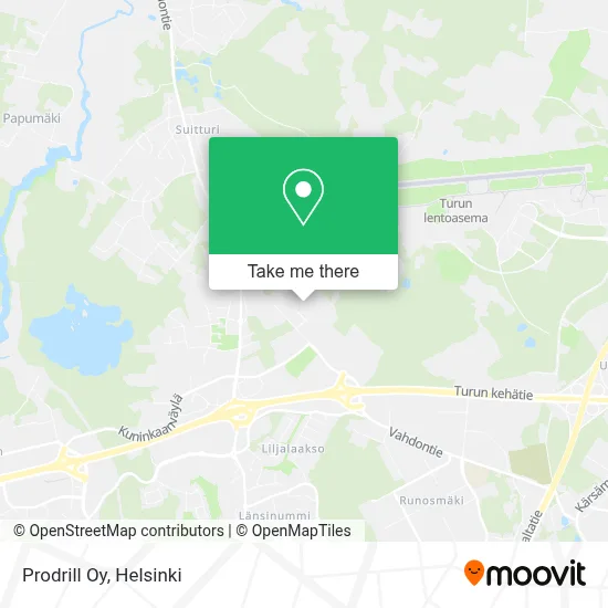 Prodrill Oy map