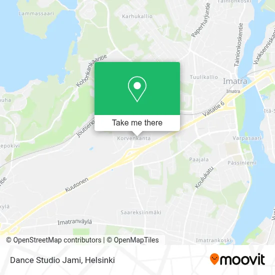Dance Studio Jami map