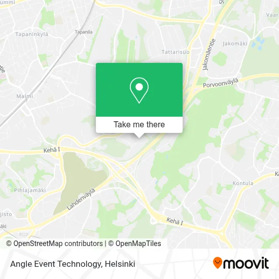 Angle Event Technology map