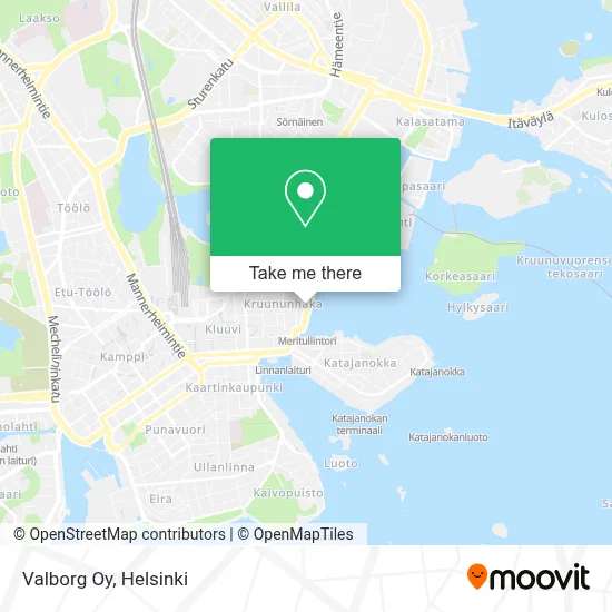Valborg Oy map