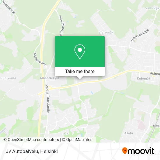 Jv Autopalvelu map