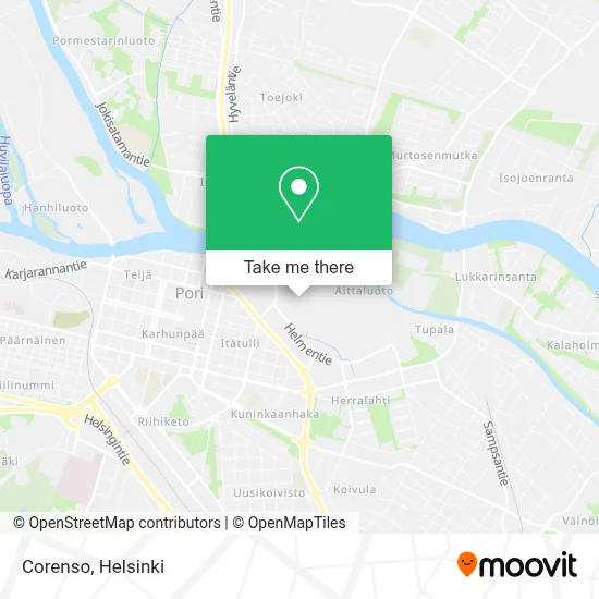 Corenso map