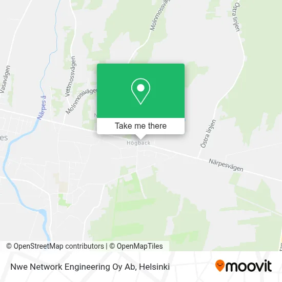 Nwe Network Engineering Oy Ab map