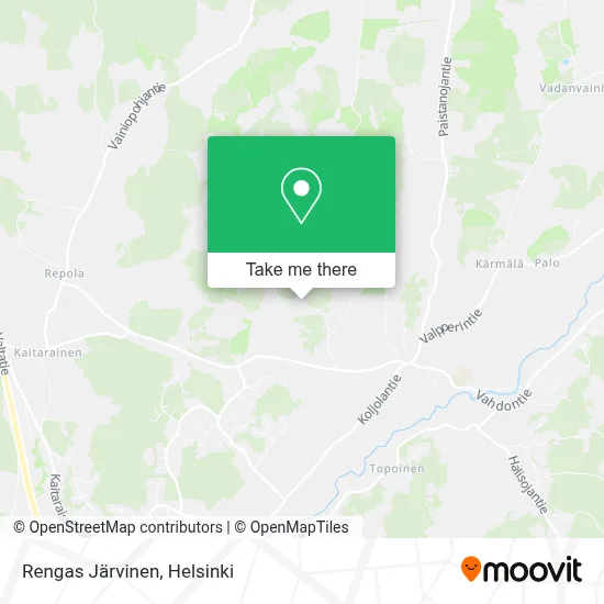 Rengas Järvinen map