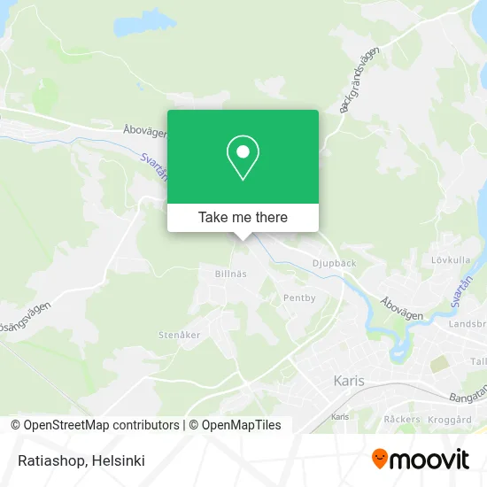 Ratiashop map