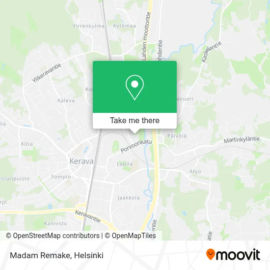 Madam Remake map