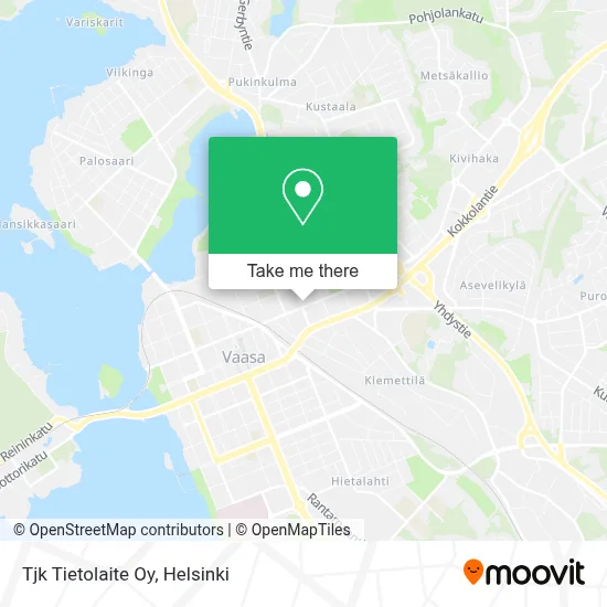 Tjk Tietolaite Oy map