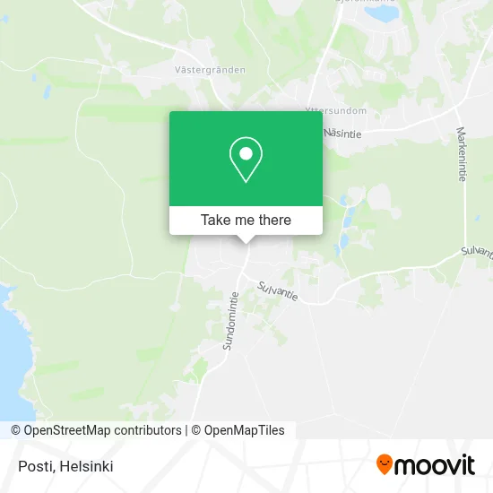 Posti map