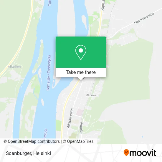 Scanburger map