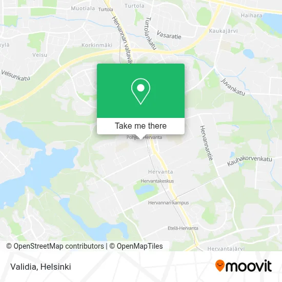 Validia map