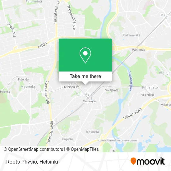 Roots Physio map