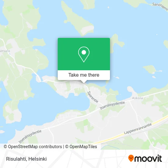Risulahti map
