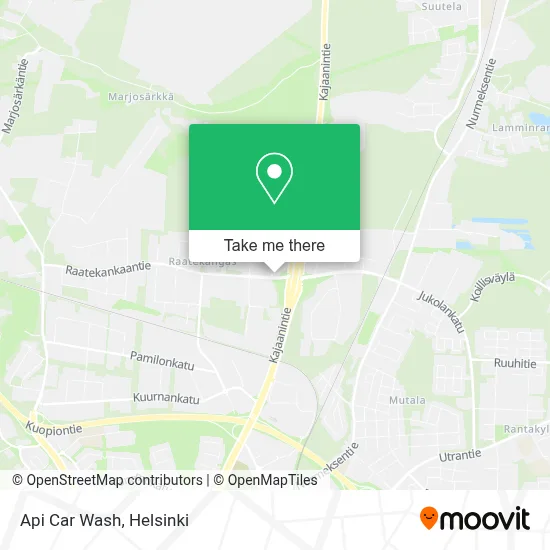 Api Car Wash map
