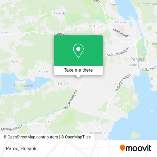 Paroc map