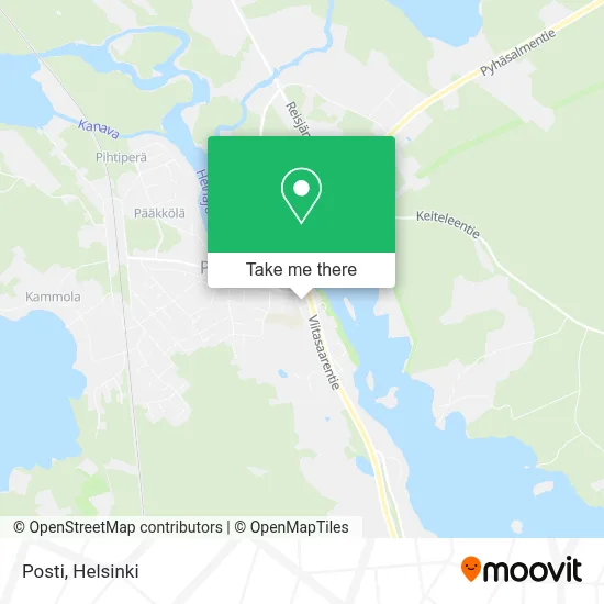Posti map