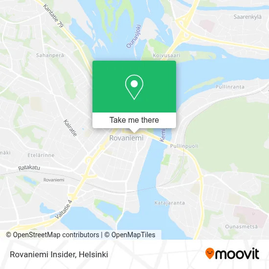 Rovaniemi Insider map