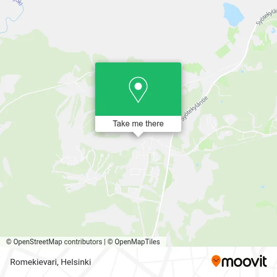 Romekievari map