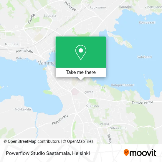 Powerflow Studio Sastamala map