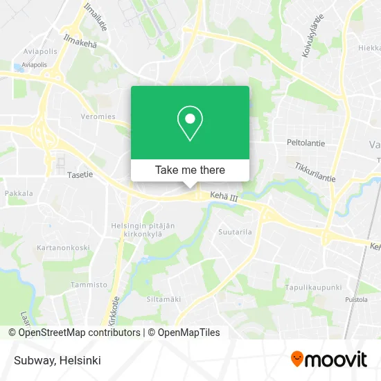Subway map
