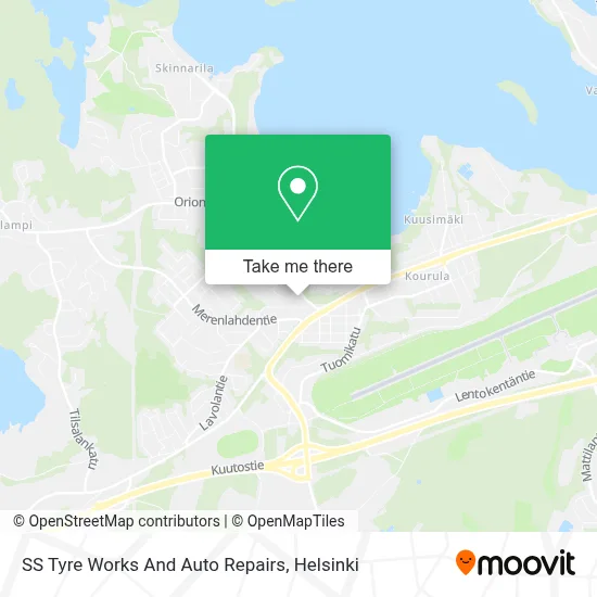SS Tyre Works And Auto Repairs map