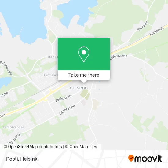 Posti map