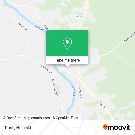 Posti map