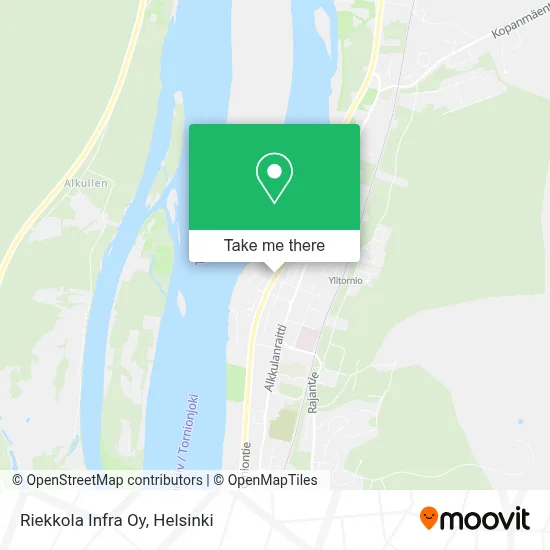 Riekkola Infra Oy map