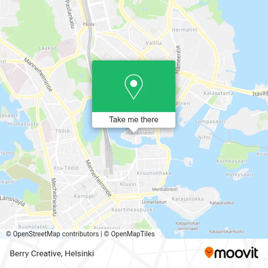 Berry Creative map