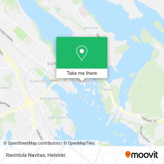 Ravintola Navitas map
