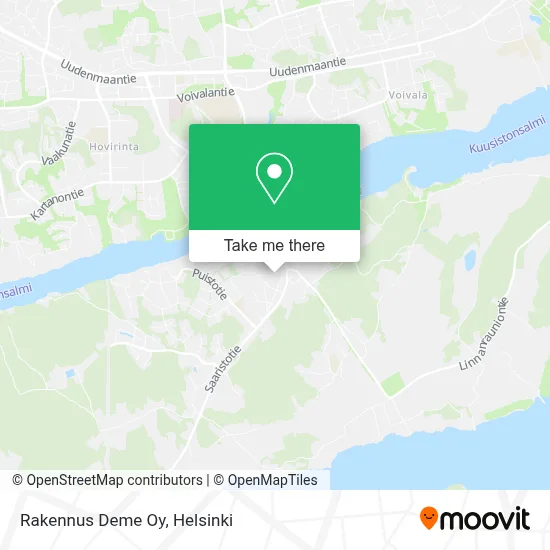 Rakennus Deme Oy map