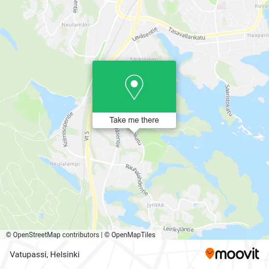 Vatupassi map