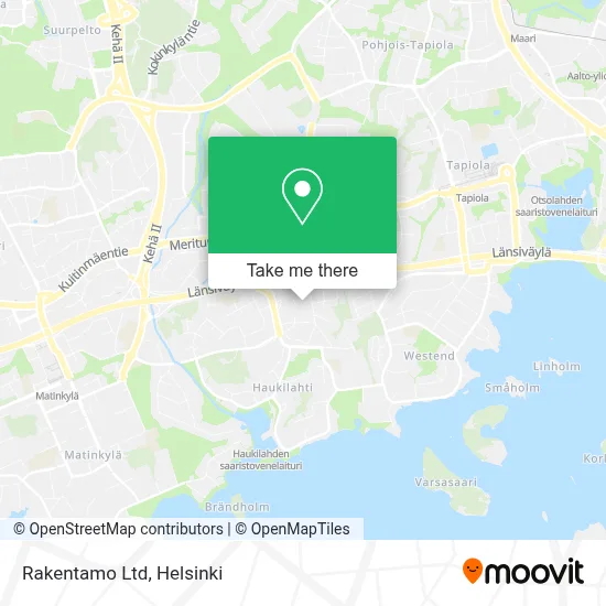 Rakentamo Ltd map