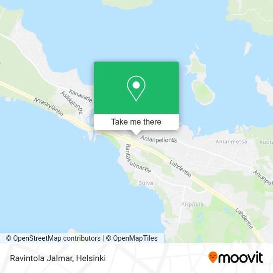Ravintola Jalmar map