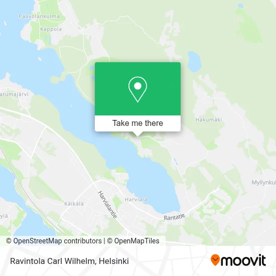 Ravintola Carl Wilhelm map