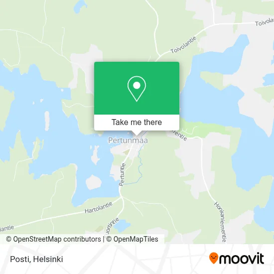 Posti map