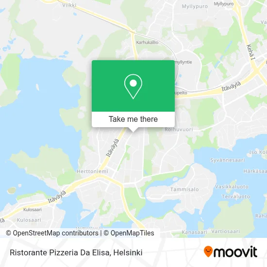 Ristorante Pizzeria Da Elisa map