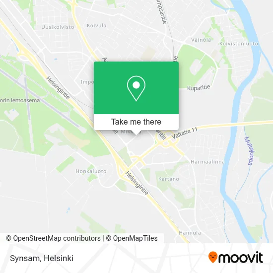 Synsam map