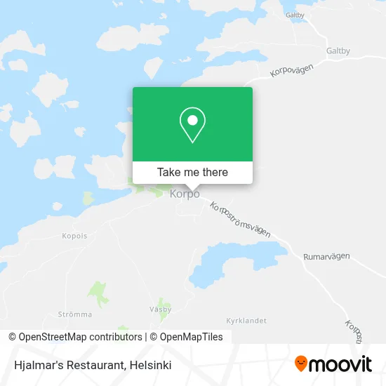Hjalmar's Restaurant map