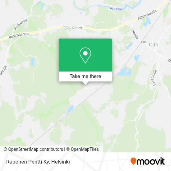 Ruponen Pentti Ky map