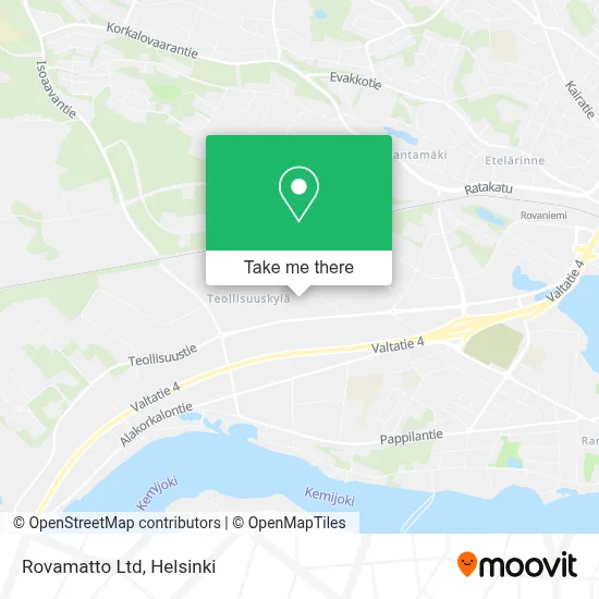 Rovamatto Ltd map