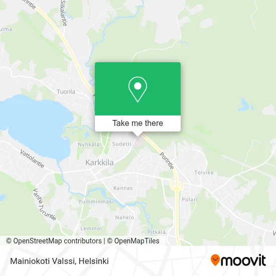 Mainiokoti Valssi map