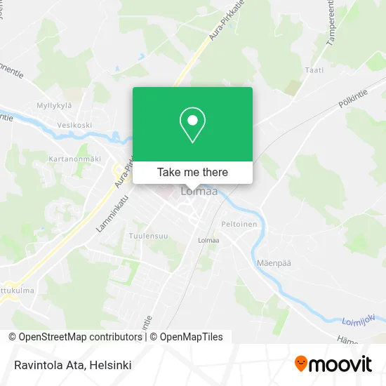 Ravintola Ata map