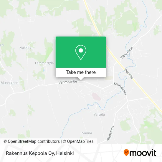 Rakennus Keppola Oy map