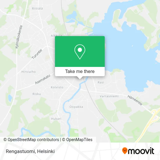 Rengastuomi map