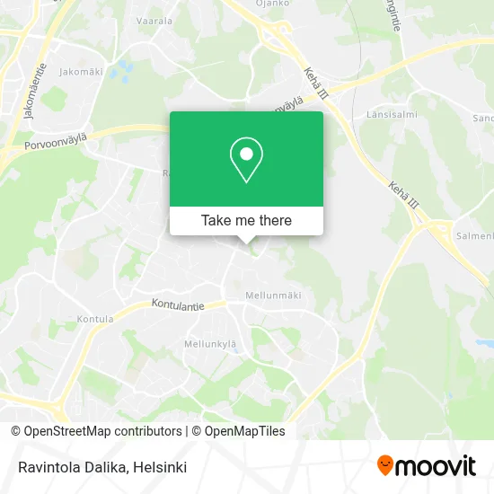 Ravintola Dalika map