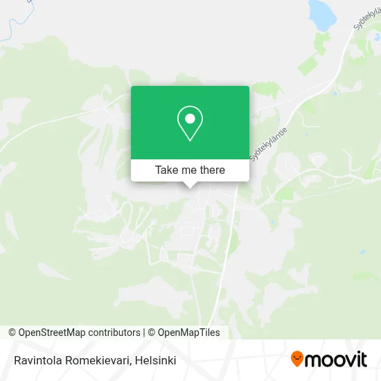 Ravintola Romekievari map