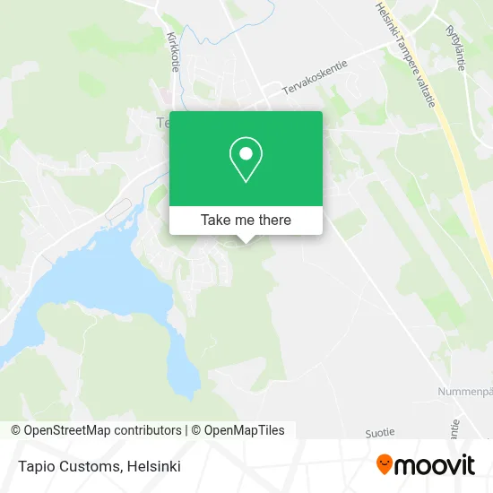 Tapio Customs map