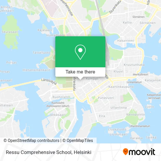 Ressu Comprehensive School map