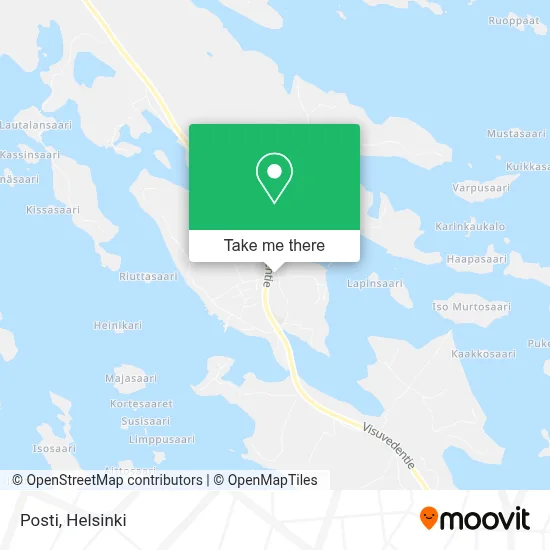Posti map